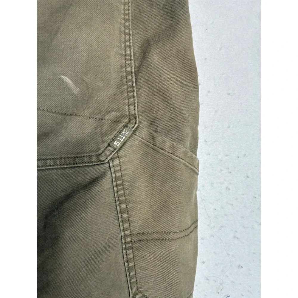 5.11 Tactical Mens Pants Olive‎ Green Work Outdoor Utility 38x30 (Fits 40x30)